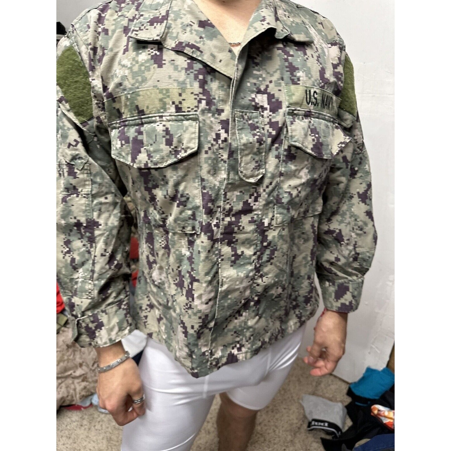 Men’s US Navy Medium XX-Short Too Blouse Uniform
