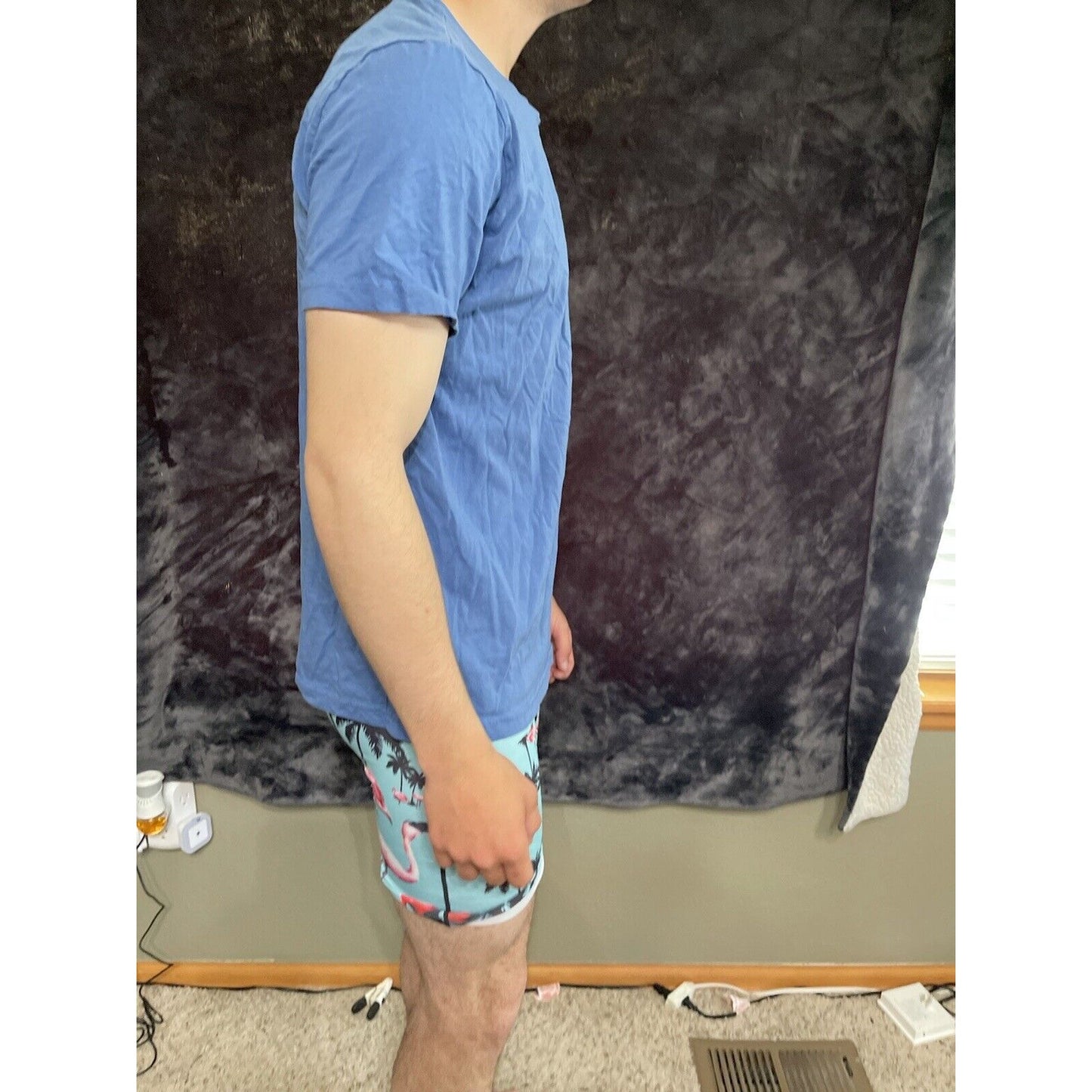 Men’s Large Forever 21 Blue Short Sleeve Shirt