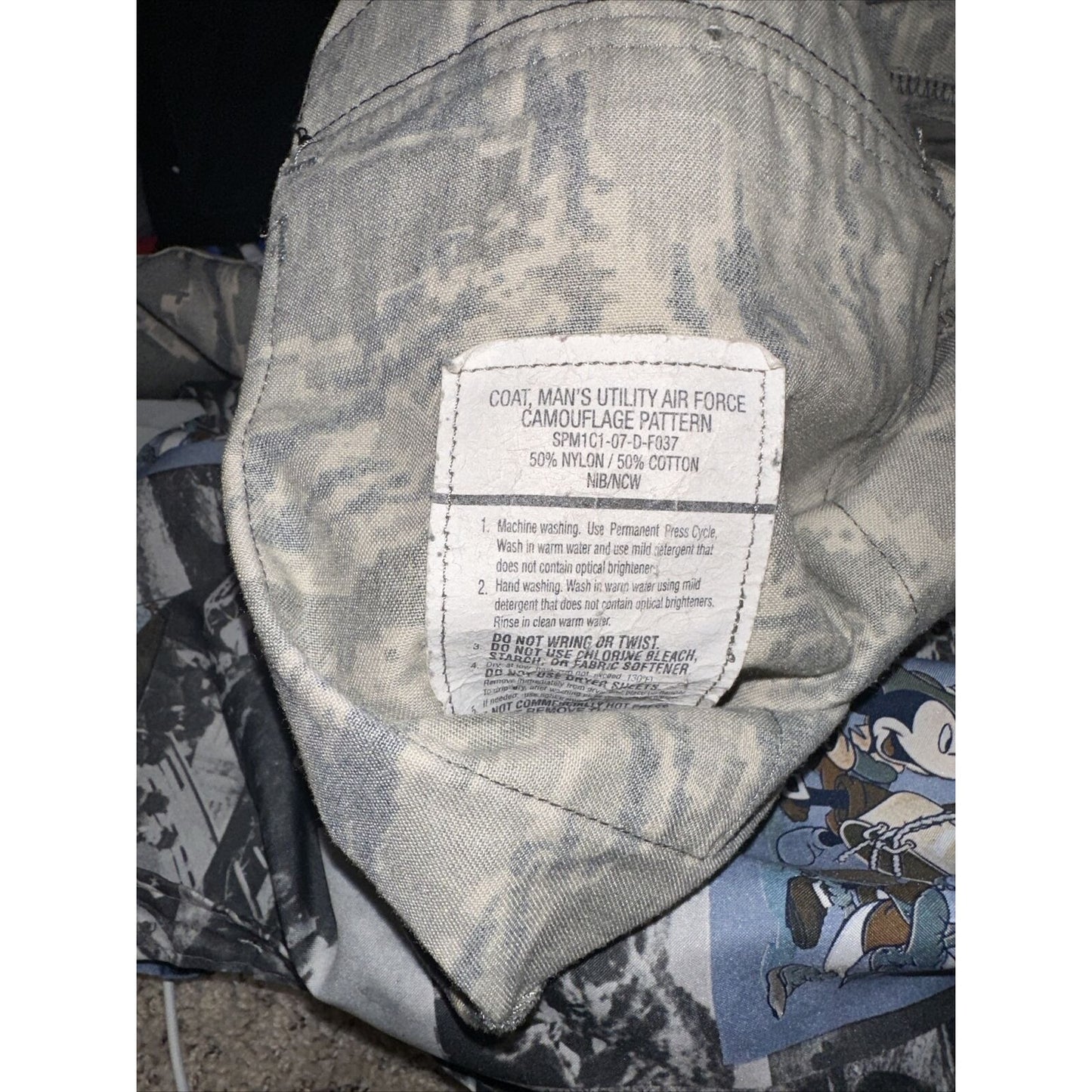 Men’s 42R Abu Airman Battle Uniform USAF Civil Air Patrol Blouse Top
