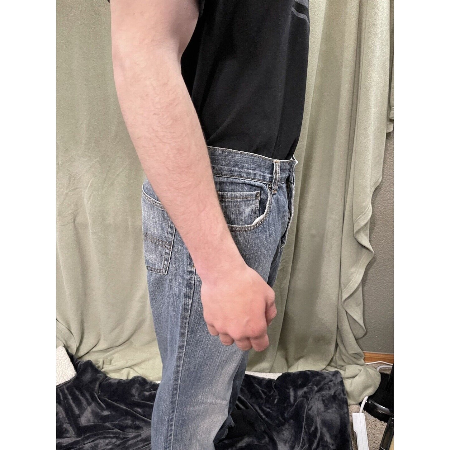 Axcess Clairborne Blue jeans men's straight fit 32 x 32 good condition