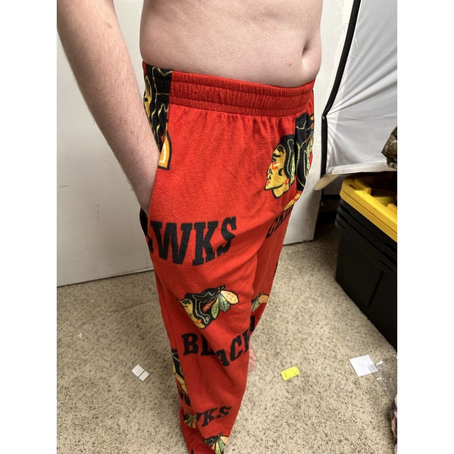 men’s concept sport sleepwear nhl medium blackhawks