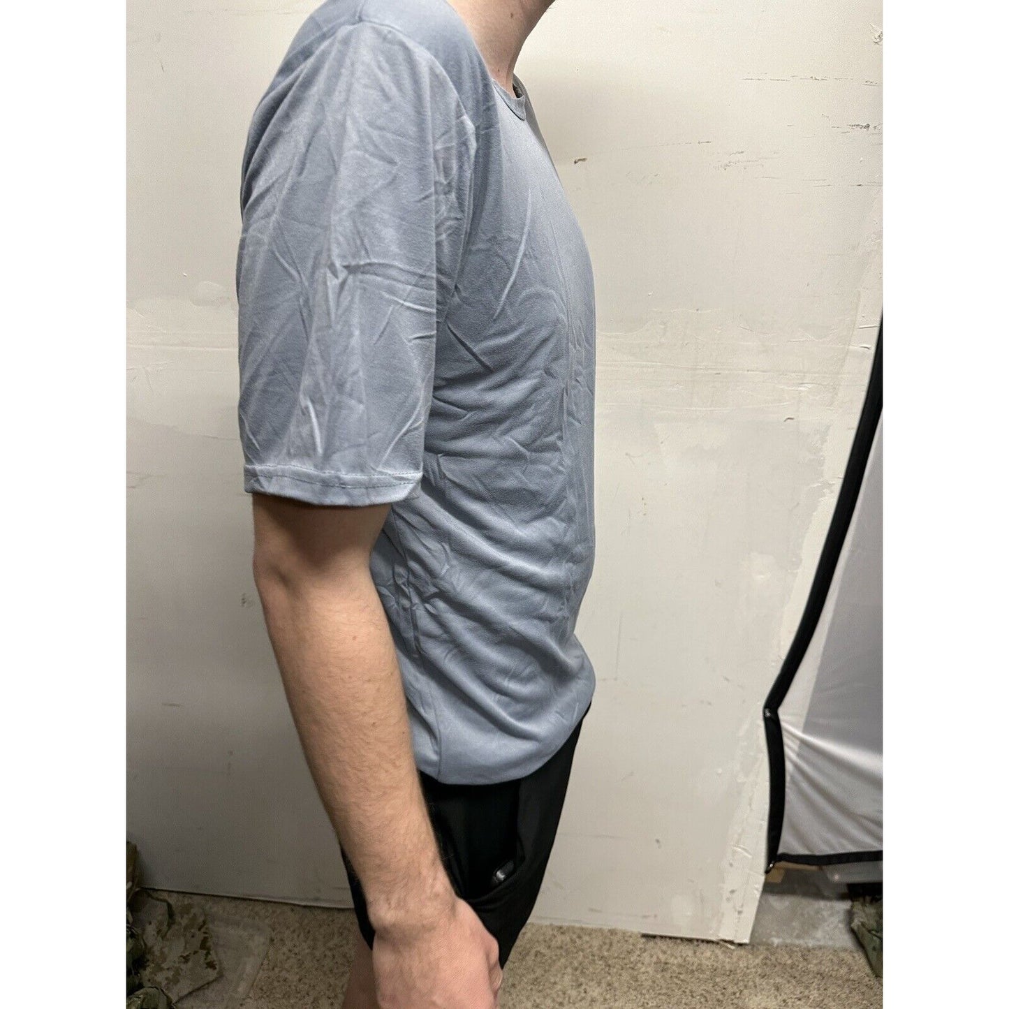 Men’s TKO Large Gray Short Sleeve Tshirt polyester