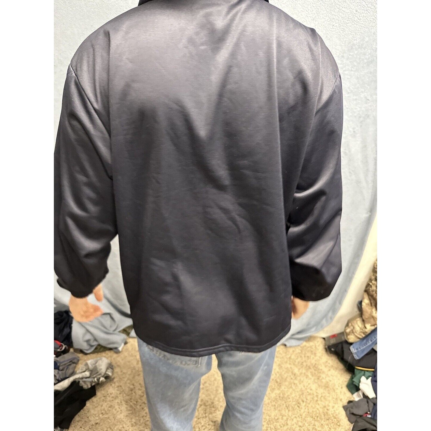 Men’s Dark Blue US Olympic Committee Fill Zip Large Jacket Polyester
