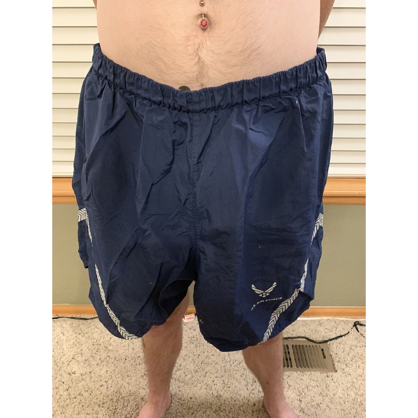 AIR FORCE USAF Physical Training Trunks / Shorts MEN'S PTU Tag is XXXL