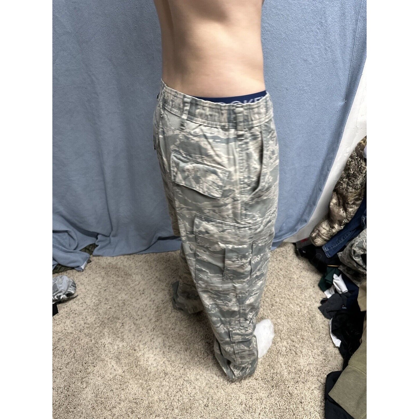 Men’s Airman Battle Uniform Abu USAF Air Force Pants Civil Air Patrol 34S