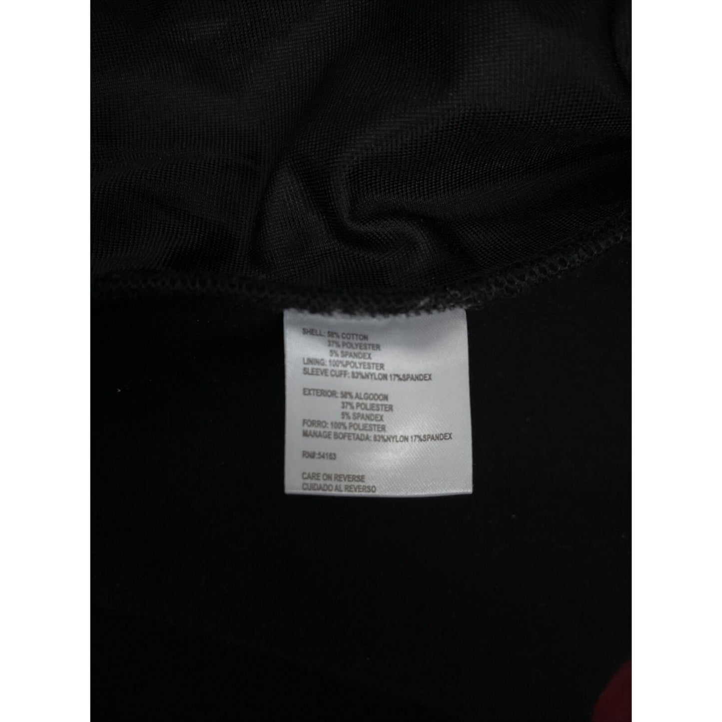 Men's Black Andrew Marc XXL jacket cotton polyester
