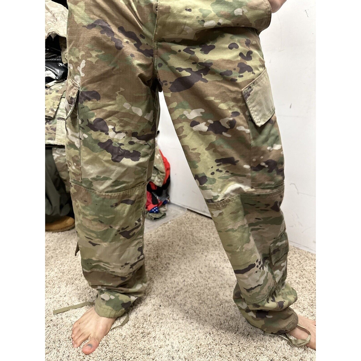 Men’s Small Regular Ocp Army Air Force Space Force Pants Trousers Nylon Cotton