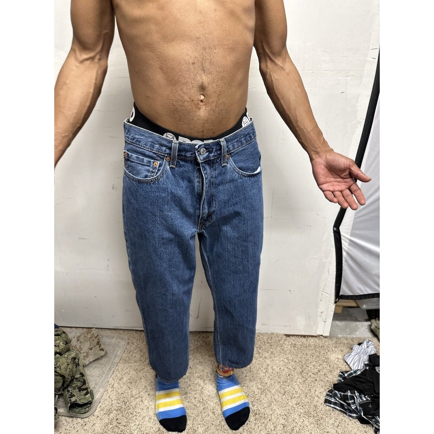 Men’s Levi’s 550 34 X 30 Blue Jeans