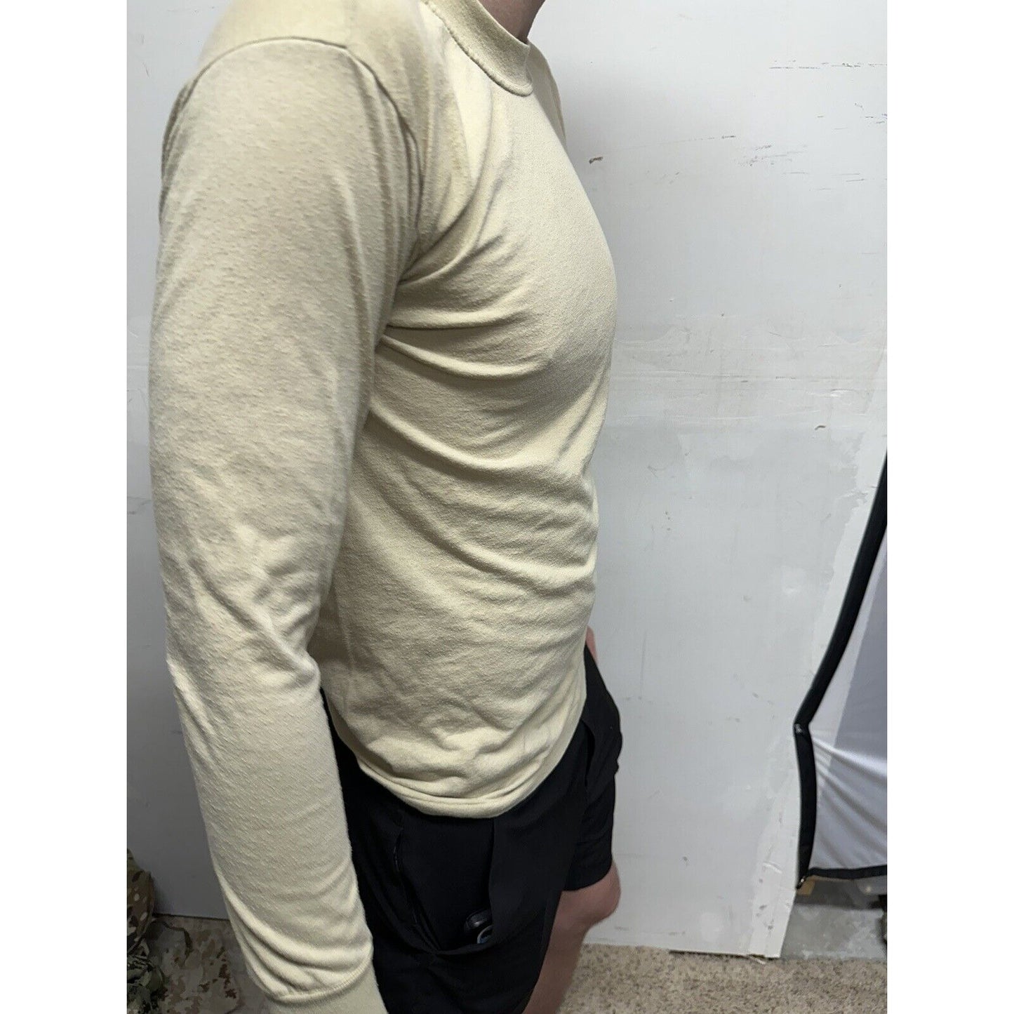 Men’s Tan duke Medium Long Sleeve Civil Air Patrol Uniform Shirt