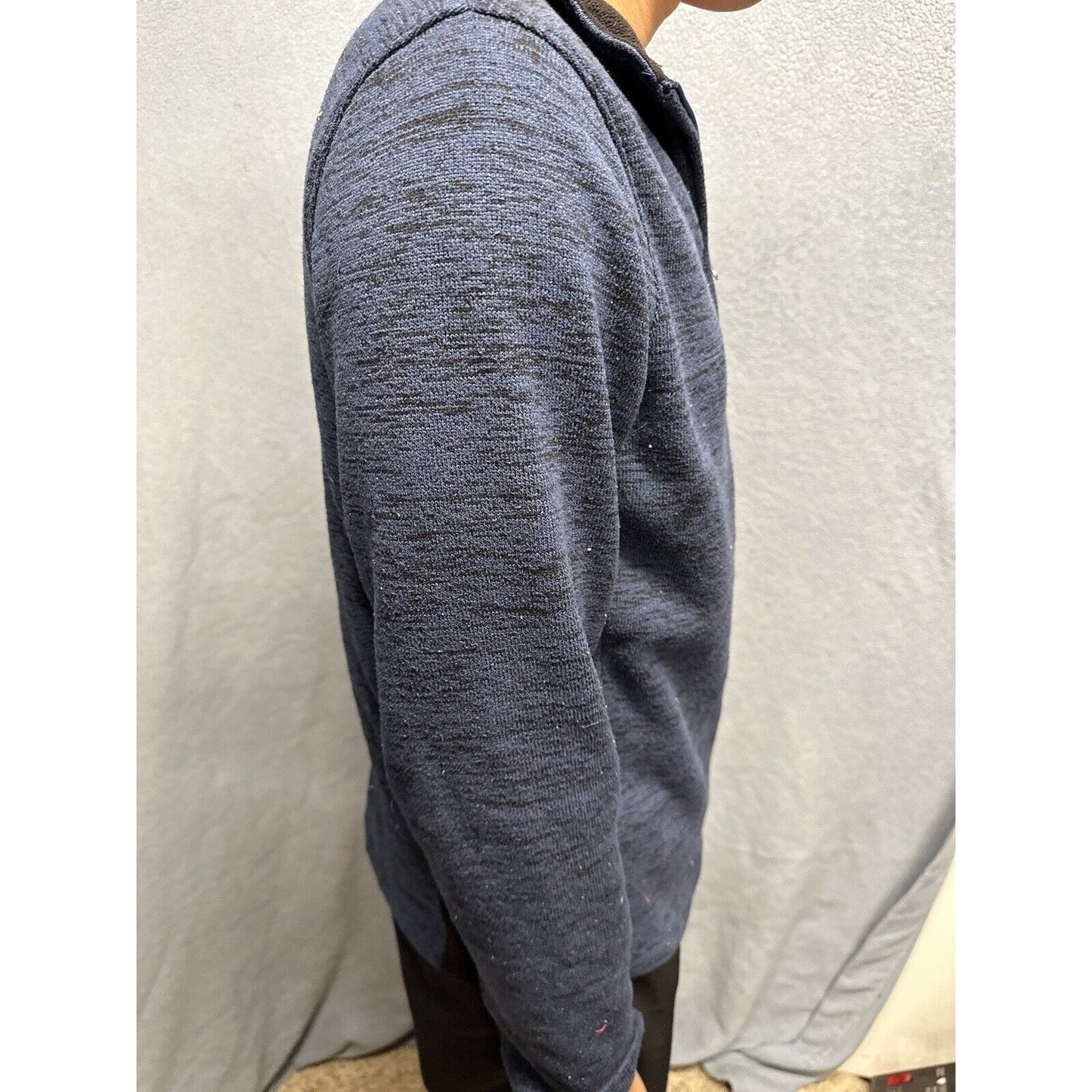 Men’s Blue 1/4 Zip Pullover Colorado Vail Gear For Sports Sweater