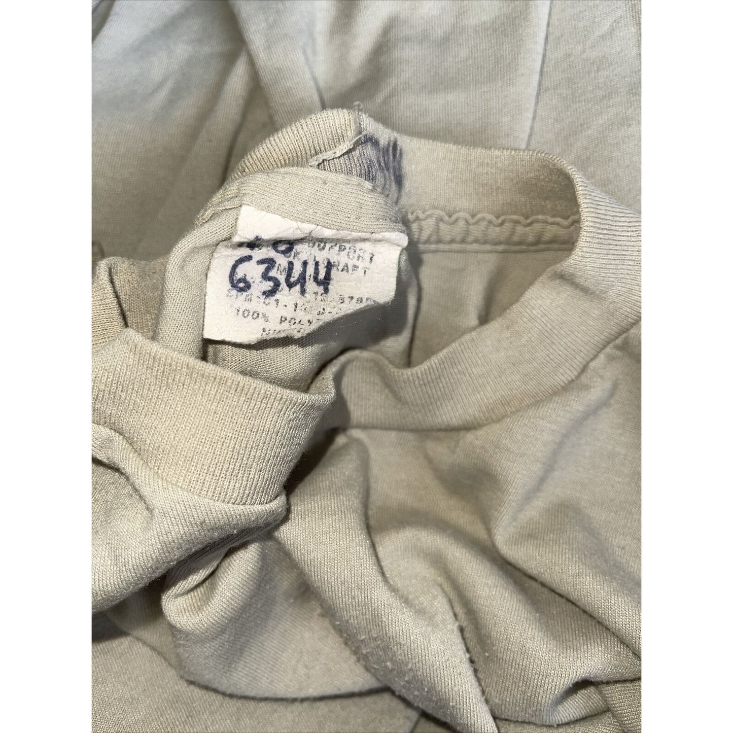 men's desert sand skillcraft medium usafa cadet t-shirt military