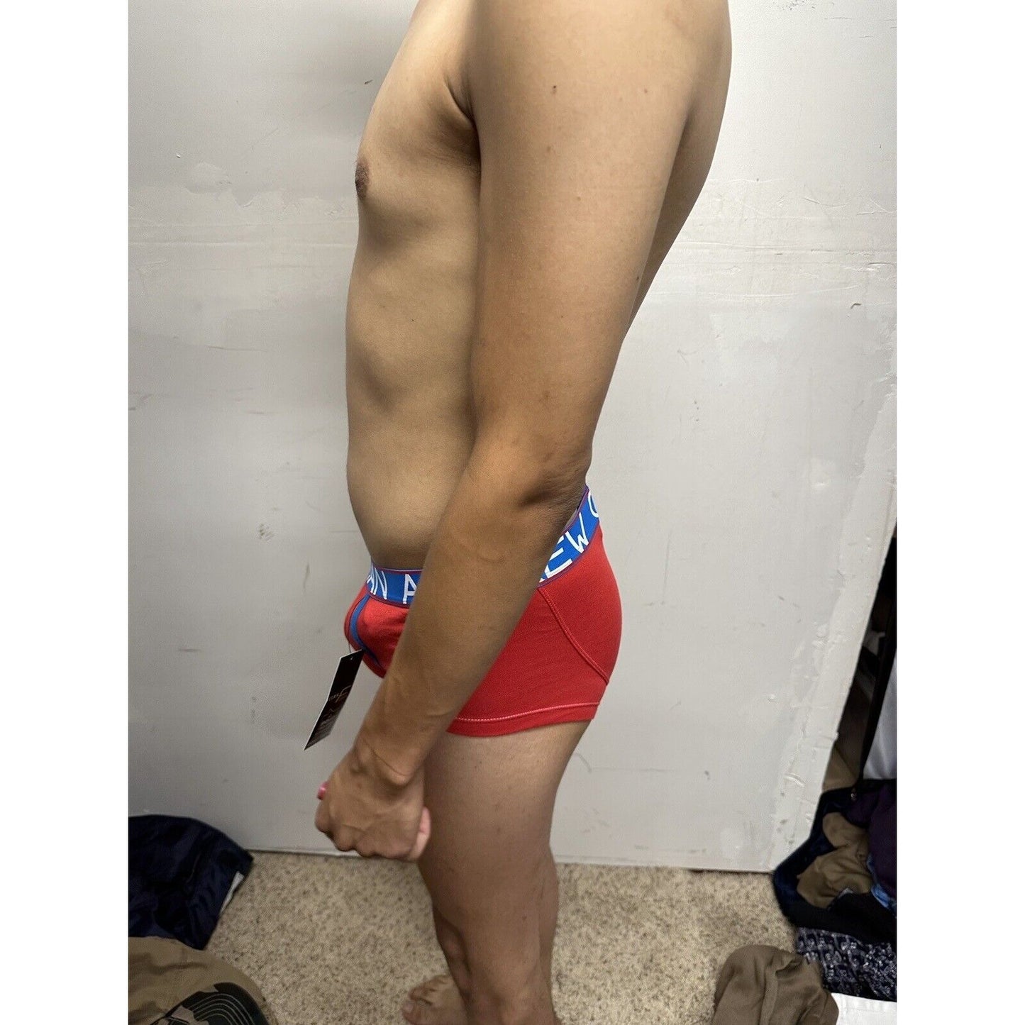 Andrew Christian Small Red Cool Flex Briefs