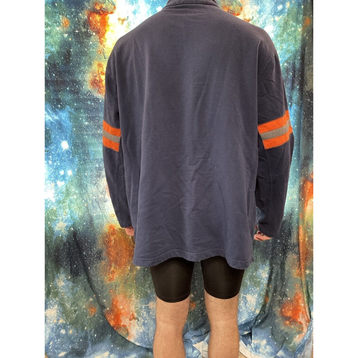Men's NFL team apparel denver broncos pull over medium