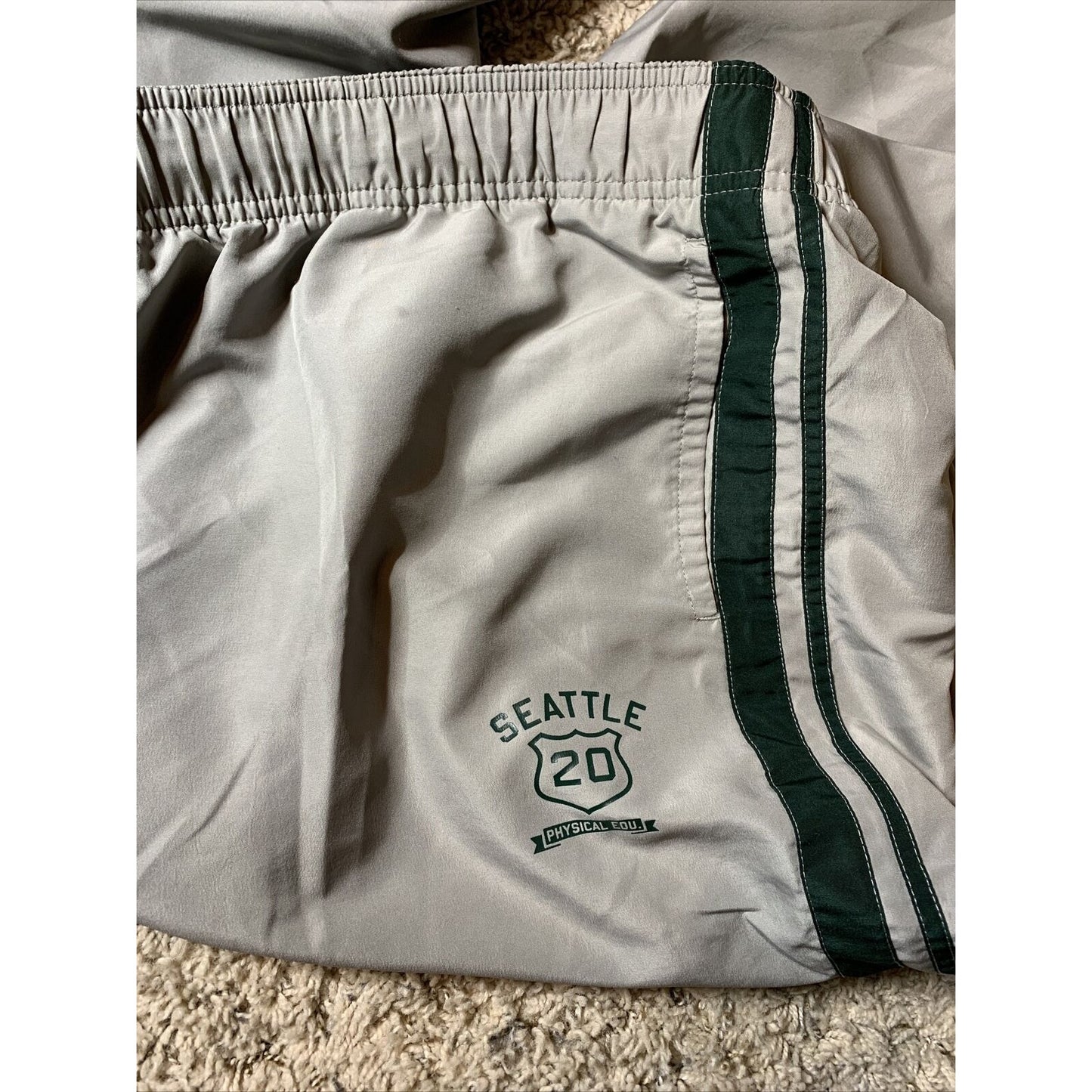 SEATTLE Physical Edu. SWEAT PANTS Gym Sz L Men’s Old Navy Gray