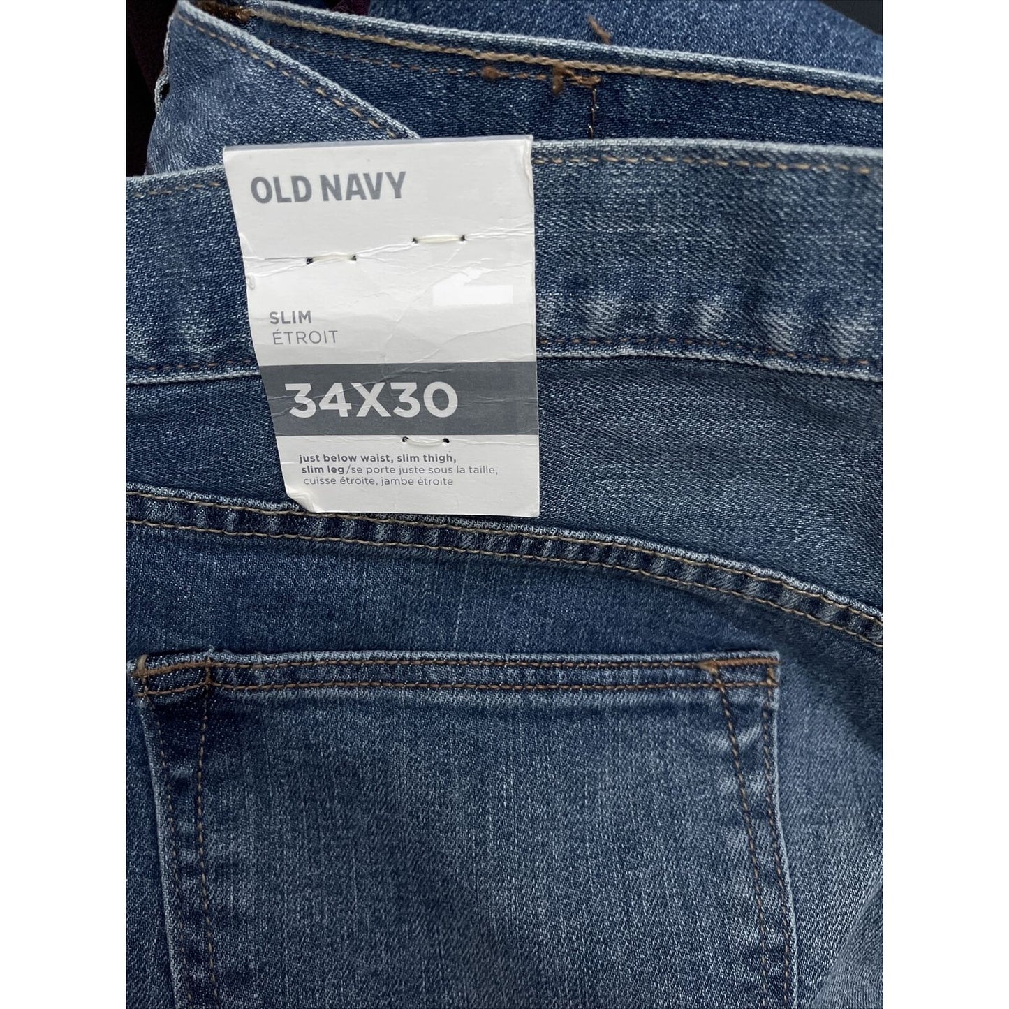 Men's Old Navy 34"x30" Slim Blue Jeans