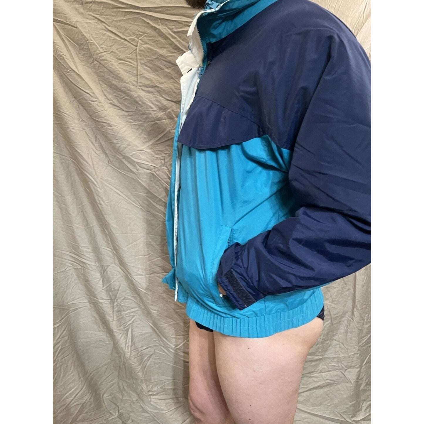 hunt club petite snow jacket Medium 8/10 Blue Full Zip