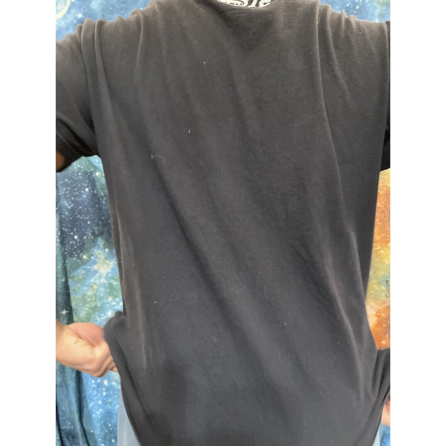Men’s Ecko Unltd black large short sleeve T-shirt Raised Logo