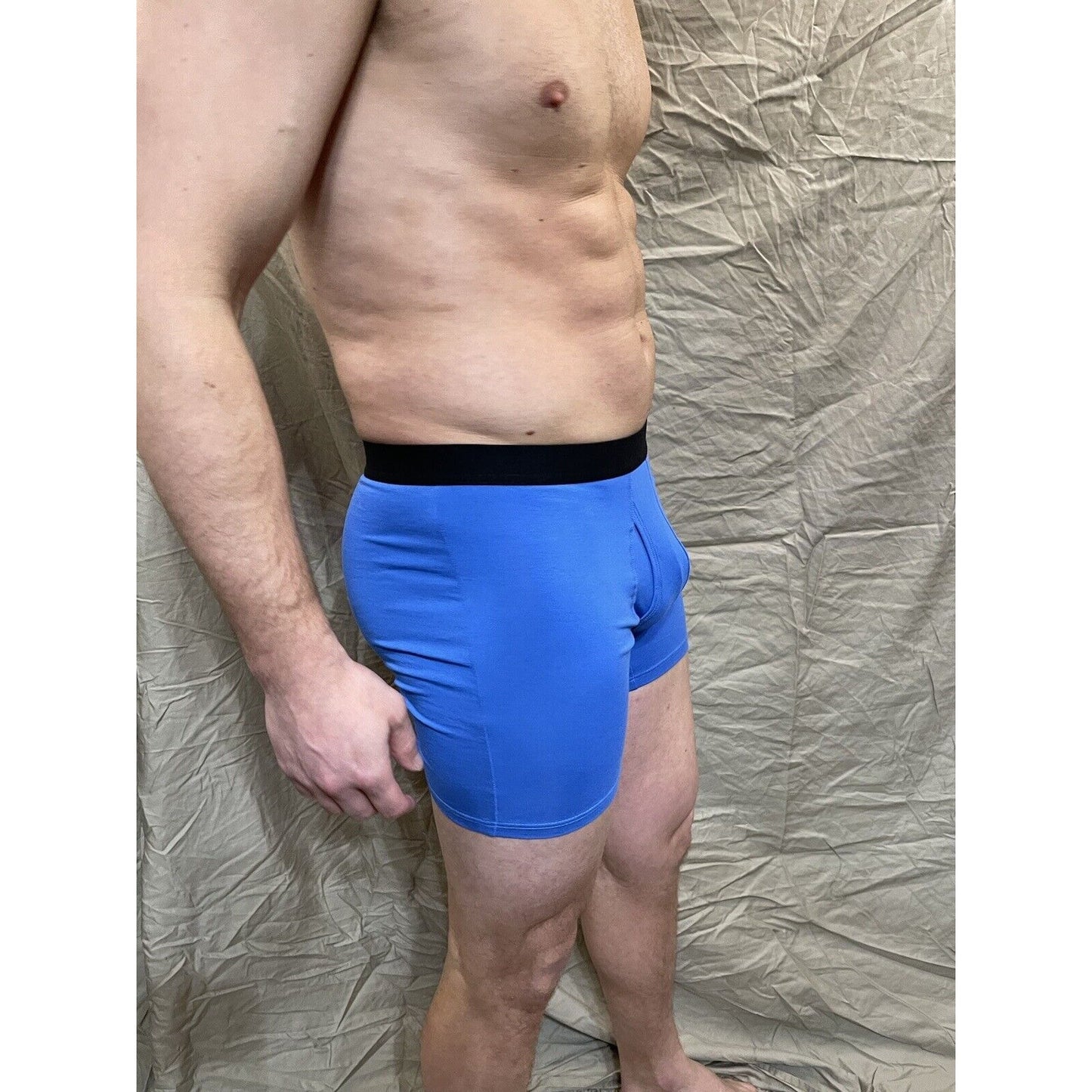 men's blue inersy weekly medium compression shorts