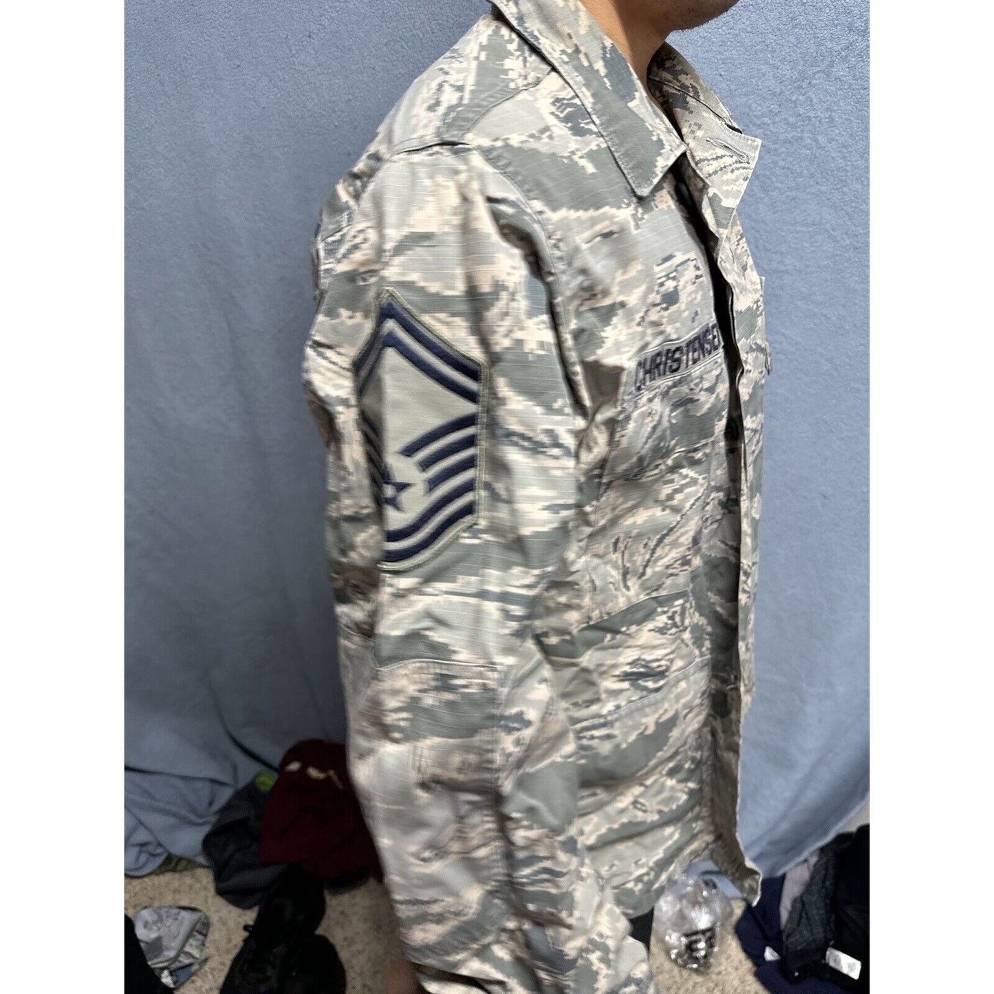 Men’s Abu Airman Battle Uniform Air Force Top Blouse 40R USAF