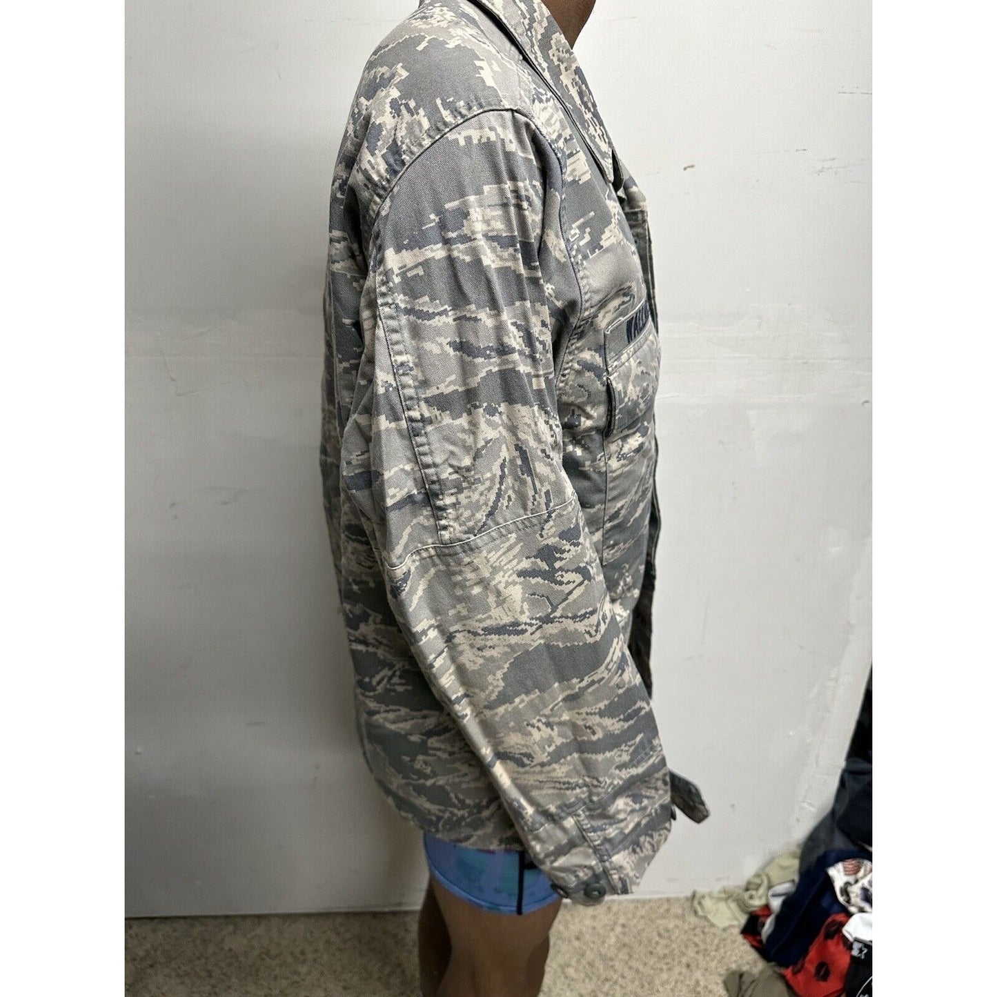 Men’s USAF Abu Airman Battle Uniform 42R Coat Top Blouse Civil Air Patrol