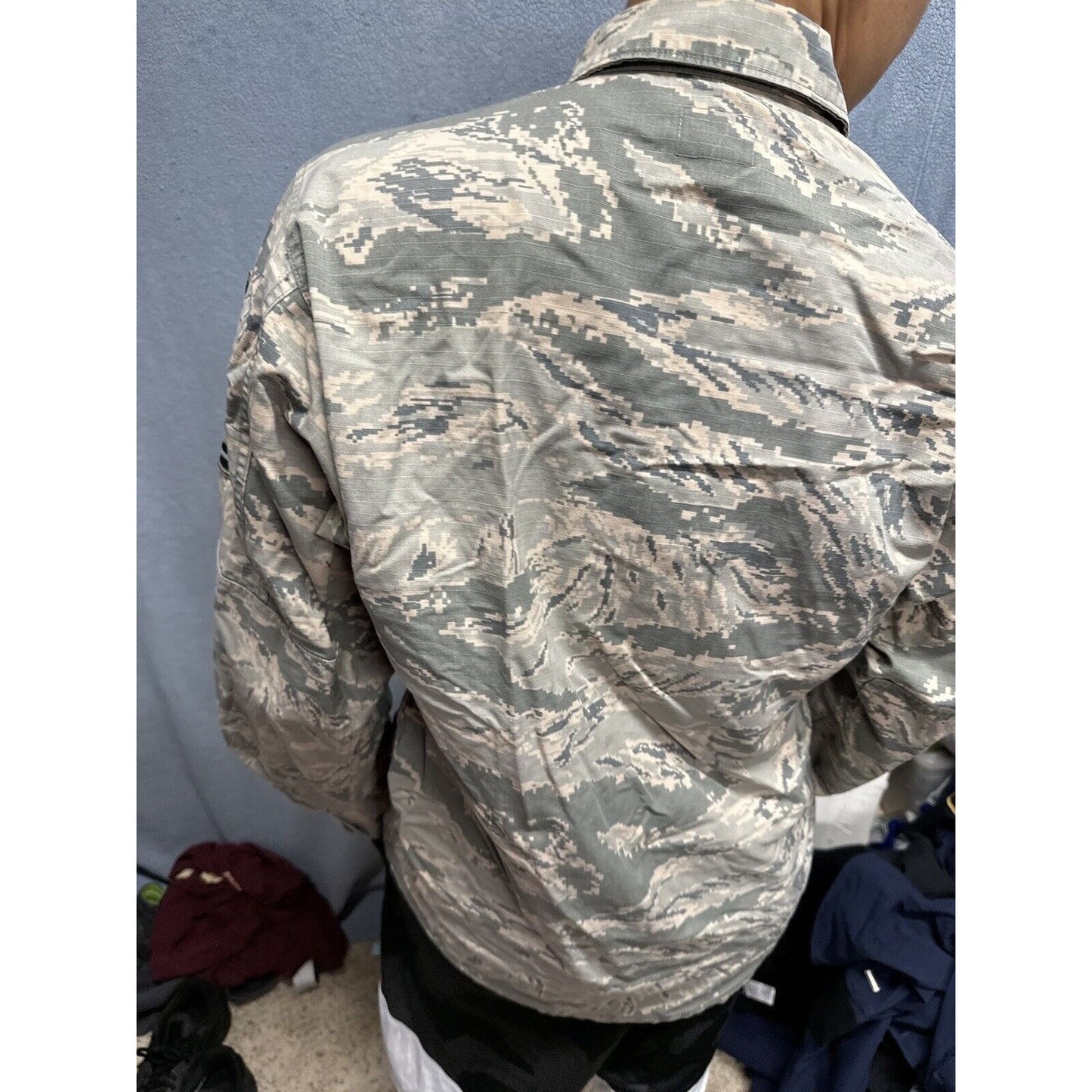 Men’s Abu Airman Battle Uniform Air Force Top Blouse 40R USAF