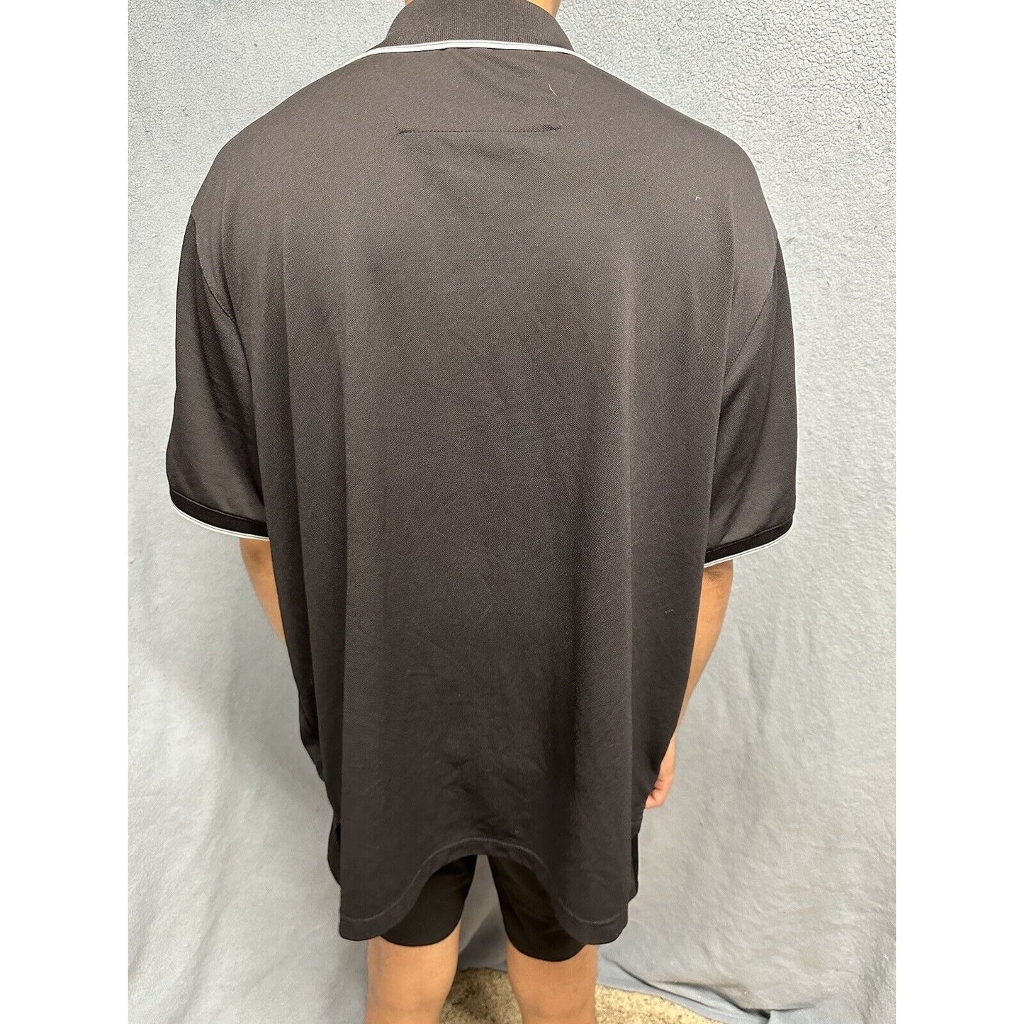Men’s Black Antigua XXL San Francisco Giants Baseball Polo Shirt