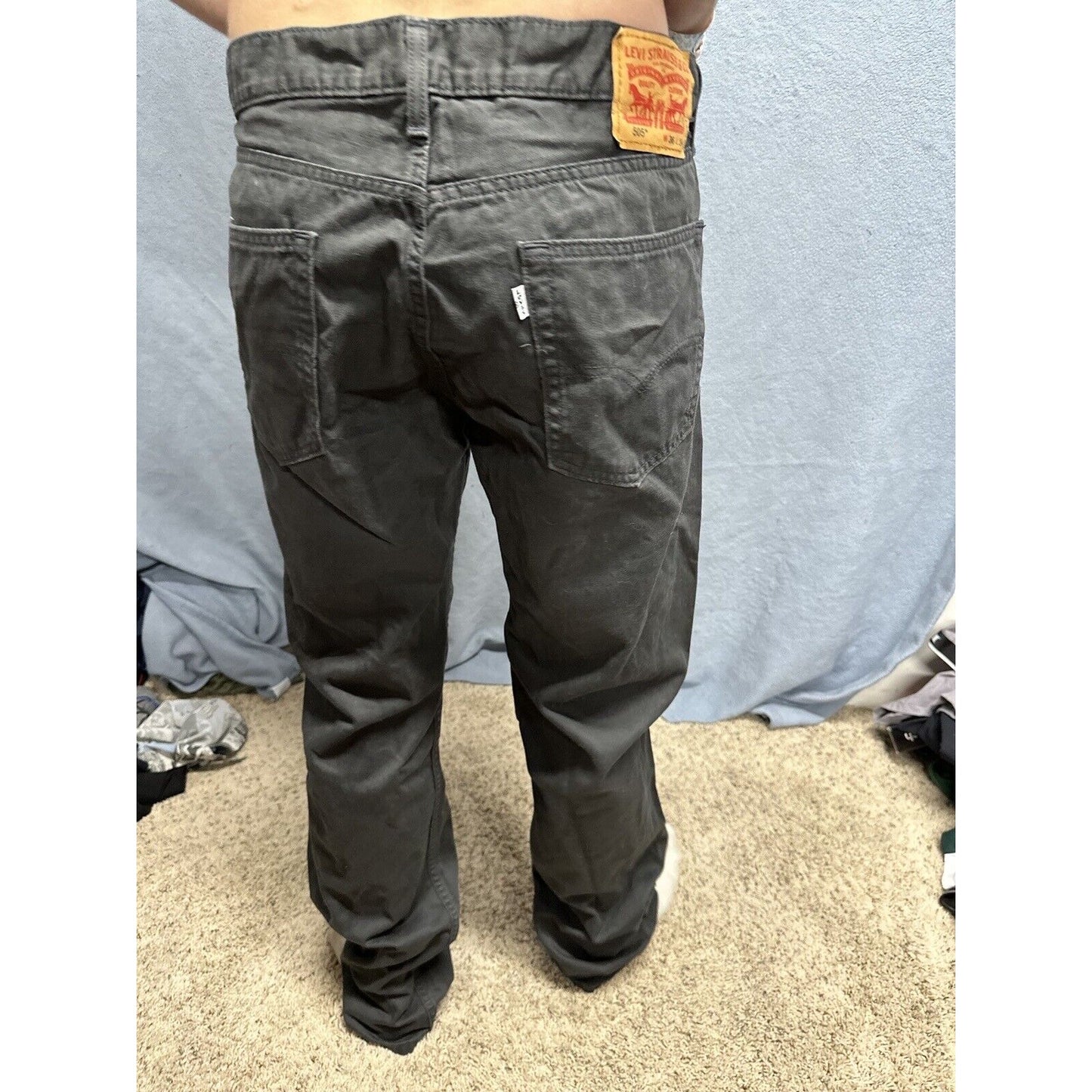 Men’s Black Levi’s 505 36 X 34 Jeans