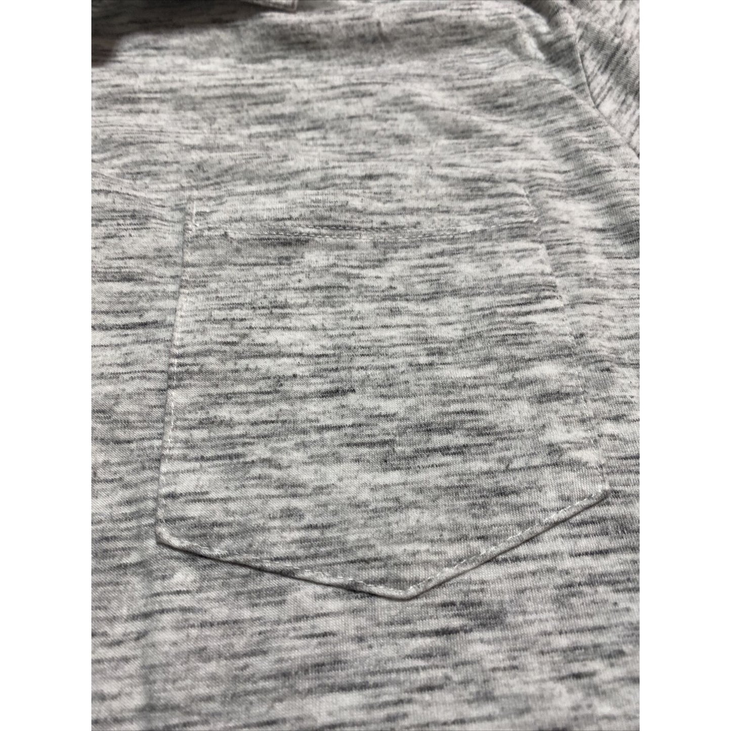 Aeropostale Men’s XL White Gray Cotton-blend Polo Shirt