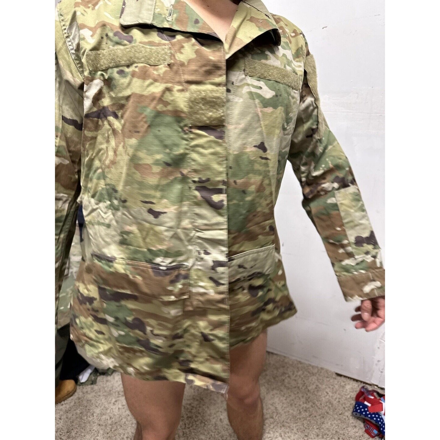 Women’s Improved Coat Maternity Utility Uniform Ocp Army Air Force Large Regular