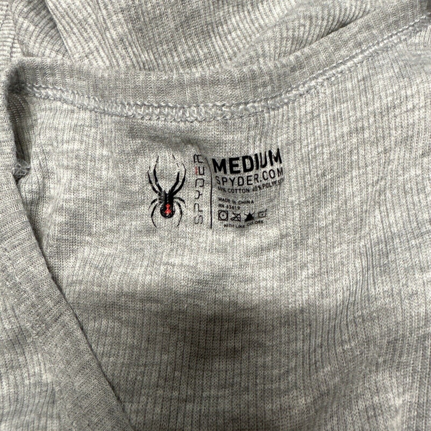 Men’s Gray Spyder Medium Gray Muscle Shirt Tank