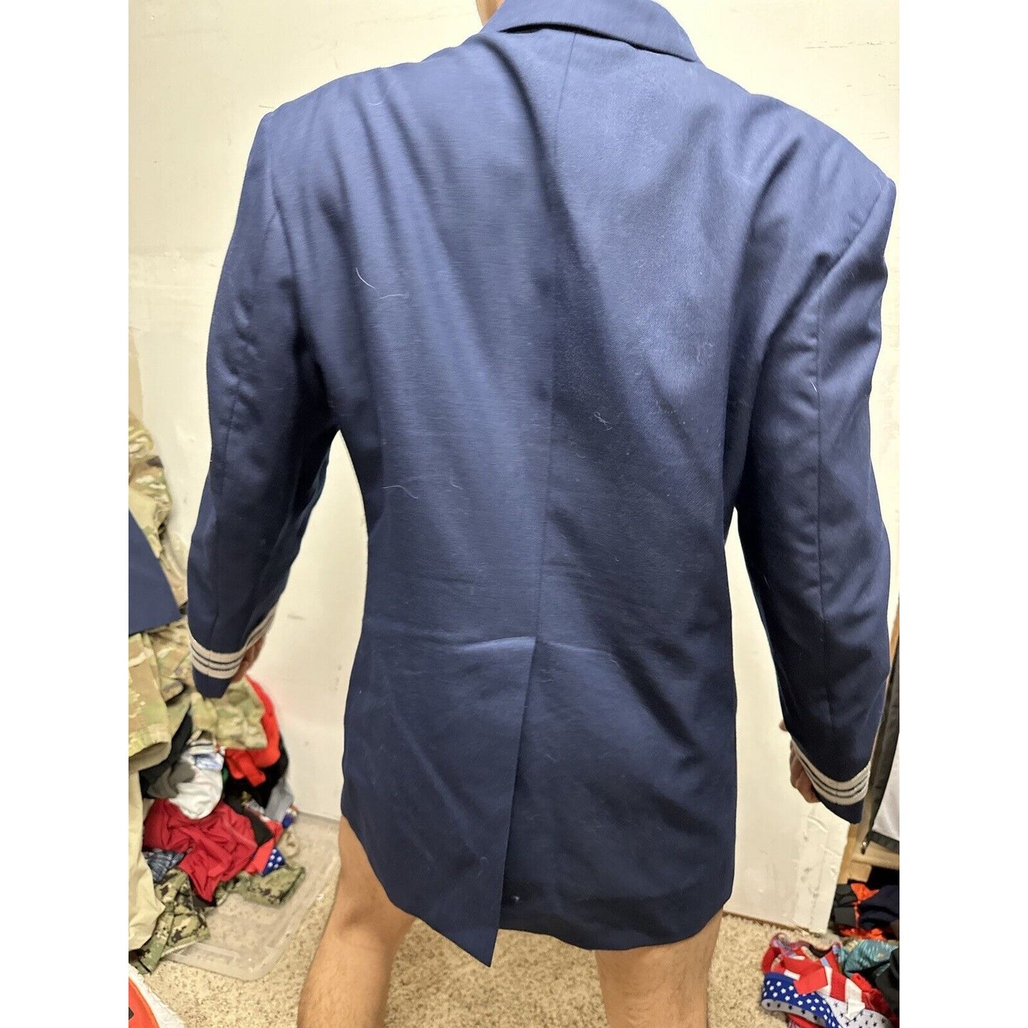 Men’s Patriot Poly Wool American Craftsman 44 Regular Military Uniform Coat