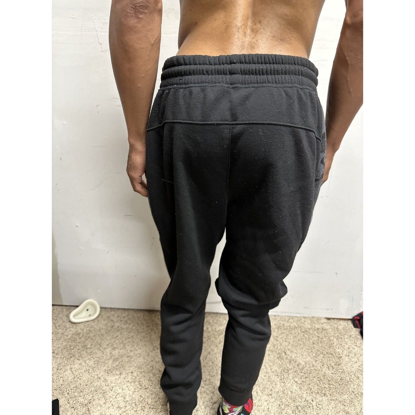 Men’s RBX Black Large With Camo Sweat Pants With Pockets