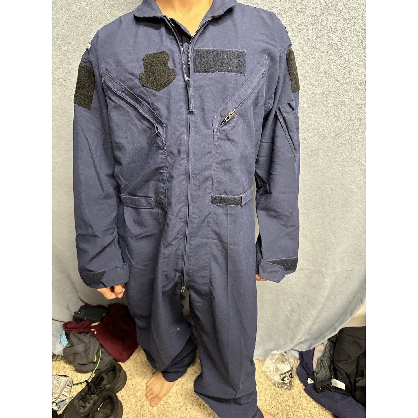 Men’s Dark Blue Strategic Air Command Missile Crew Coverall Uniform Suit