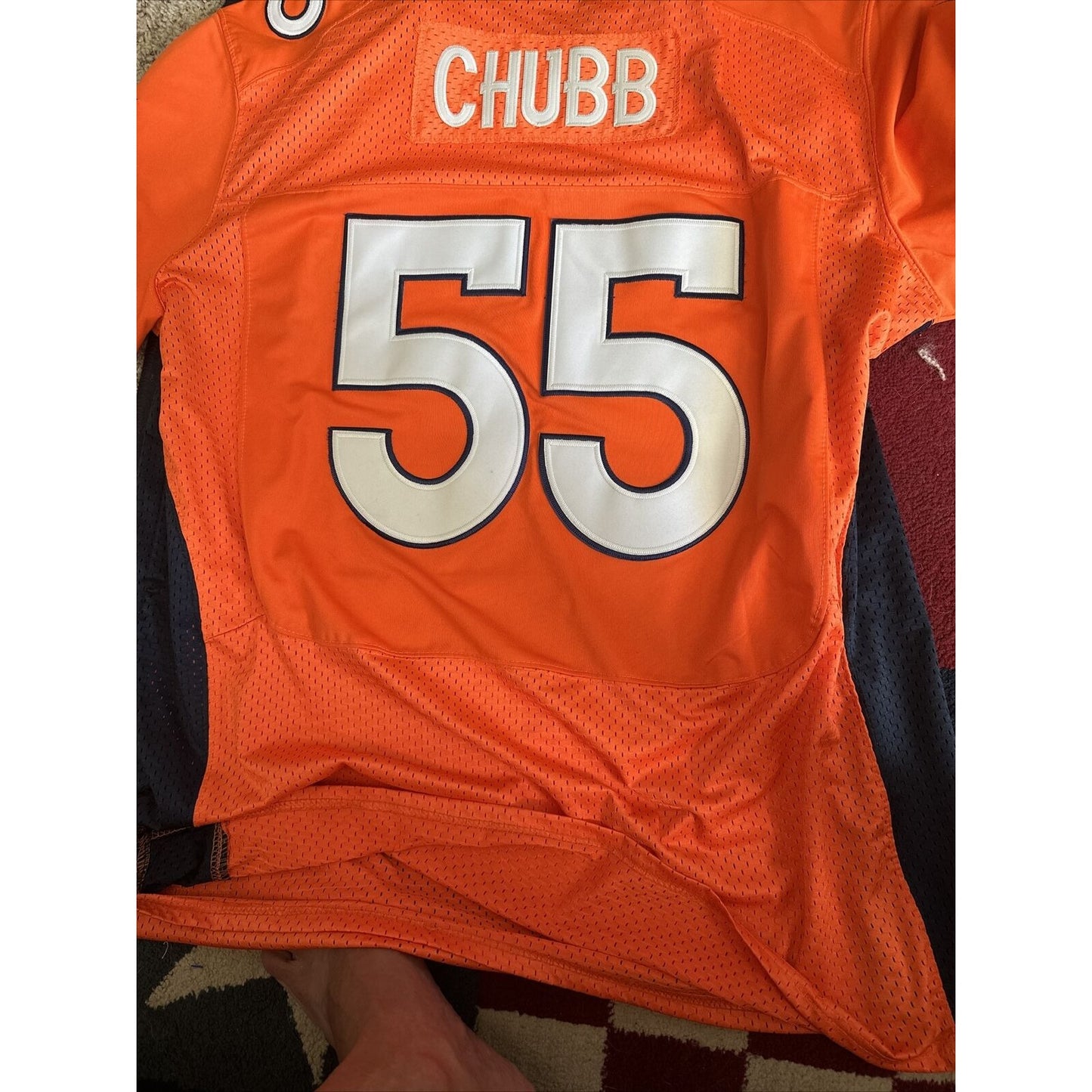 Bradley Chubb Denver Broncos Nike Game Player Jersey Men's Size 52 NFL #55 DEN