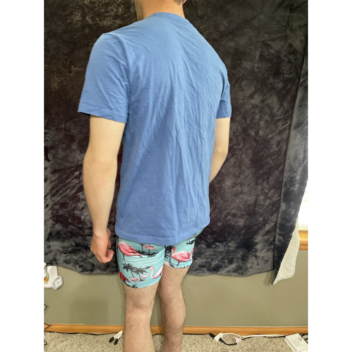 Men’s Large Forever 21 Blue Short Sleeve Shirt
