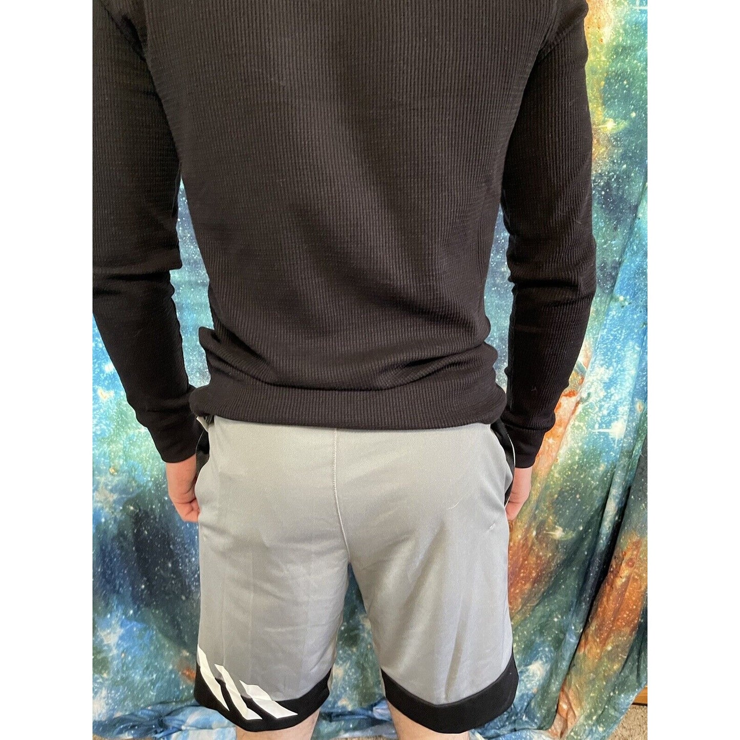 Men’s c365 basketball grey three small shorts Adidas
