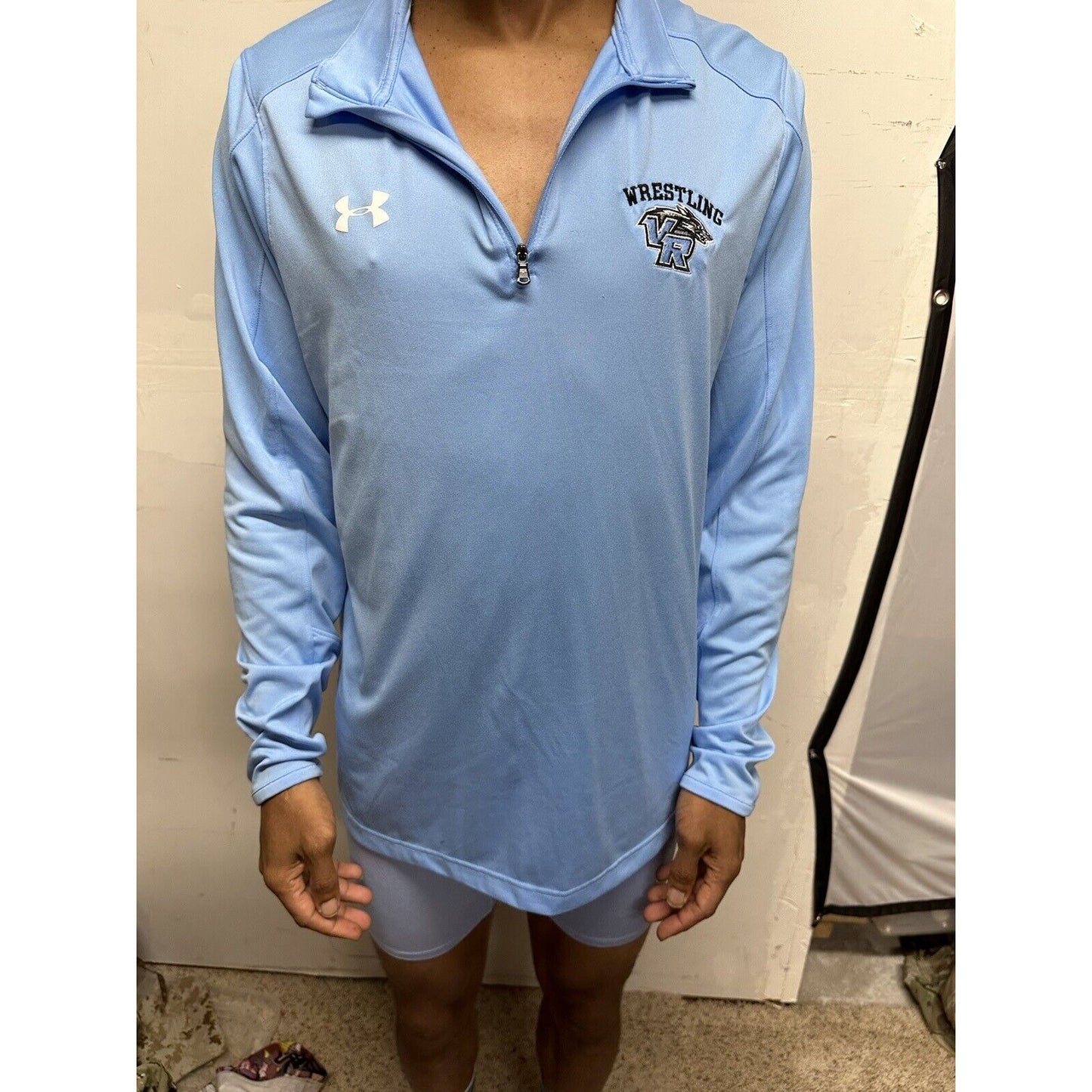 Men’s Vista Ridge 1/4 Zip Pullover Wrestling Shirt XL