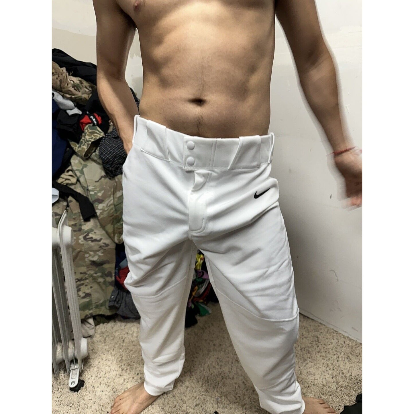 Men’s team Nike White baseball Pants Medium