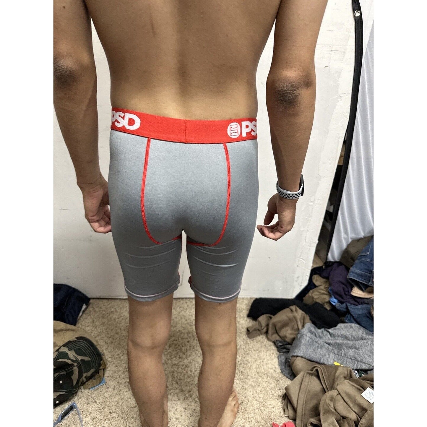 Men’s PSD Medium Gray Boxer Briefs