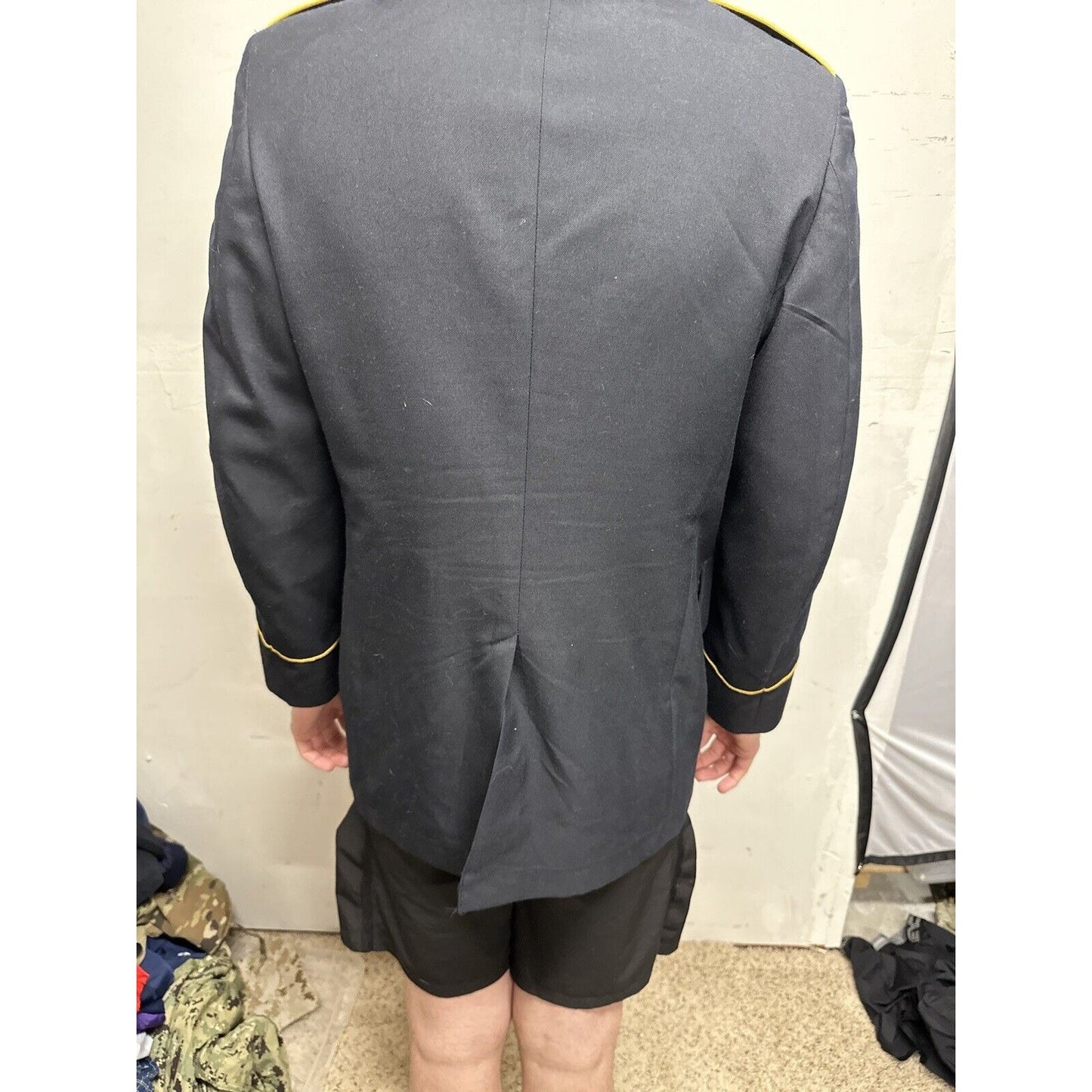 Army Service Coat Men’s 38 RC Specialist Rank poly/wool defense logistics