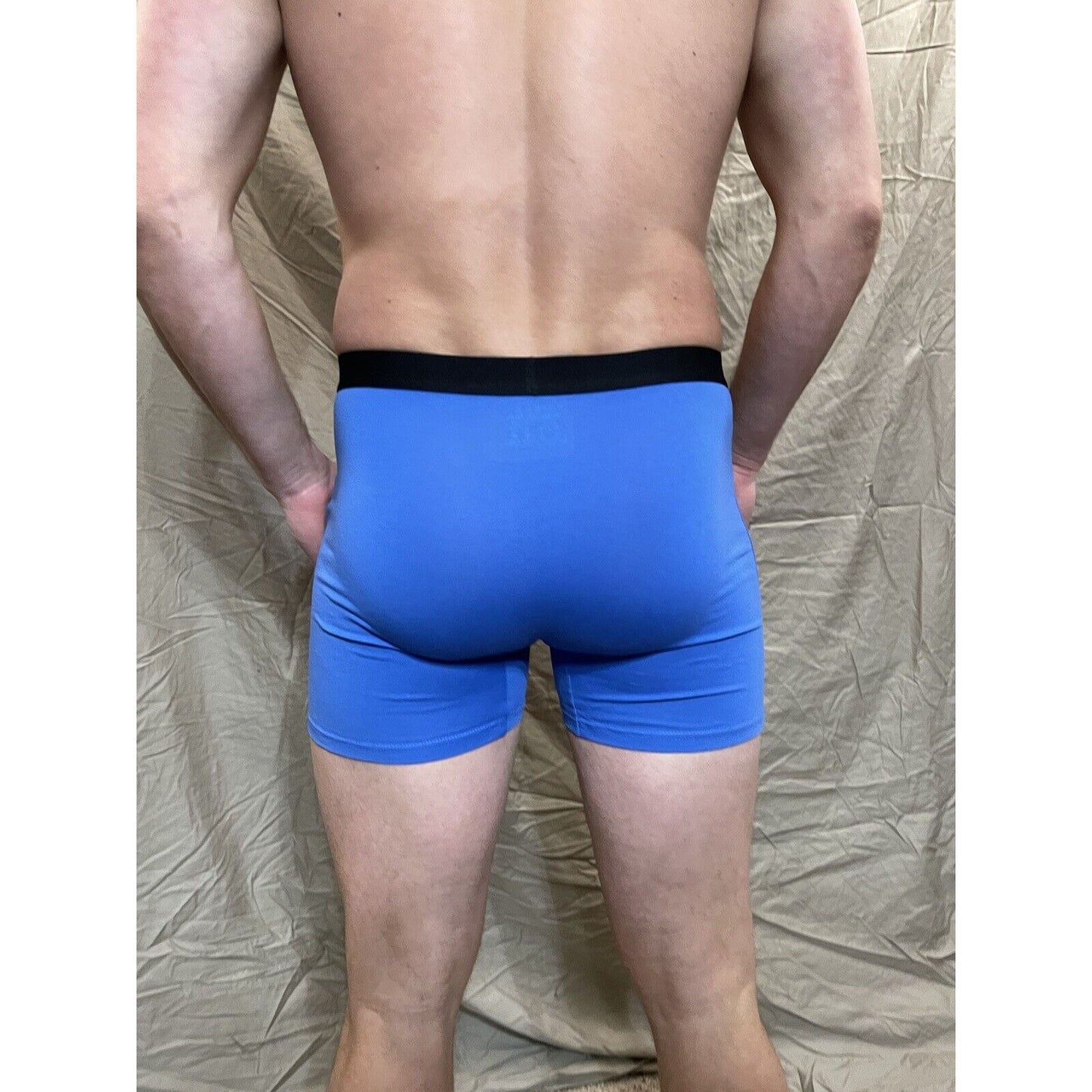 men's blue inersy weekly medium compression shorts