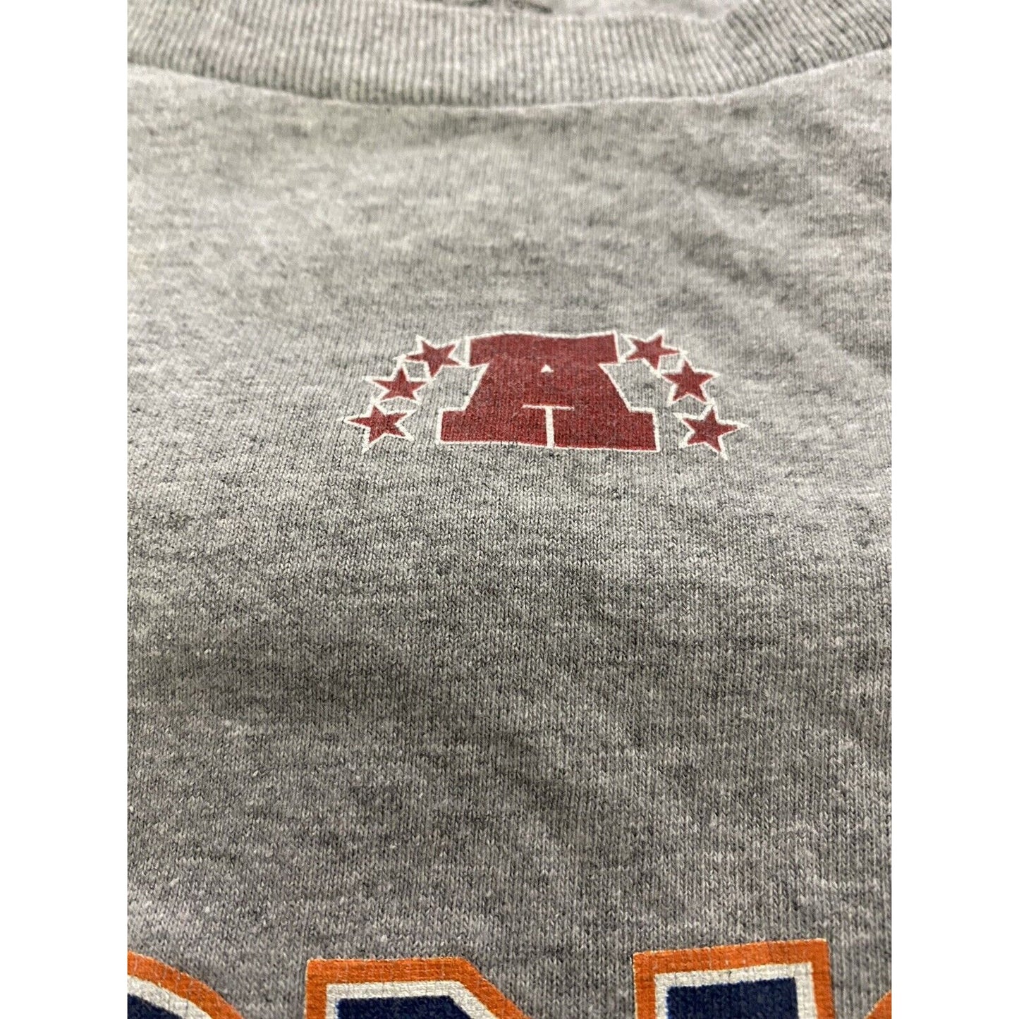 DENVER BRONCOS Football NFL Team Apparel Gray Men’s Large T-shirt