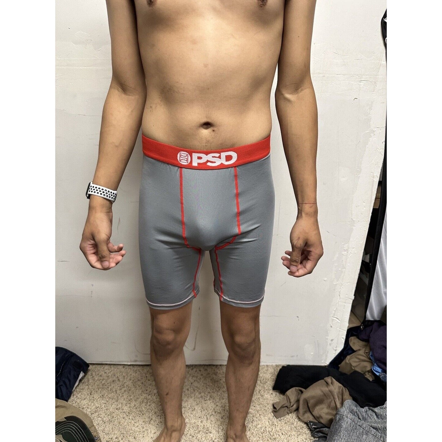 Men’s PSD Medium Gray Boxer Briefs