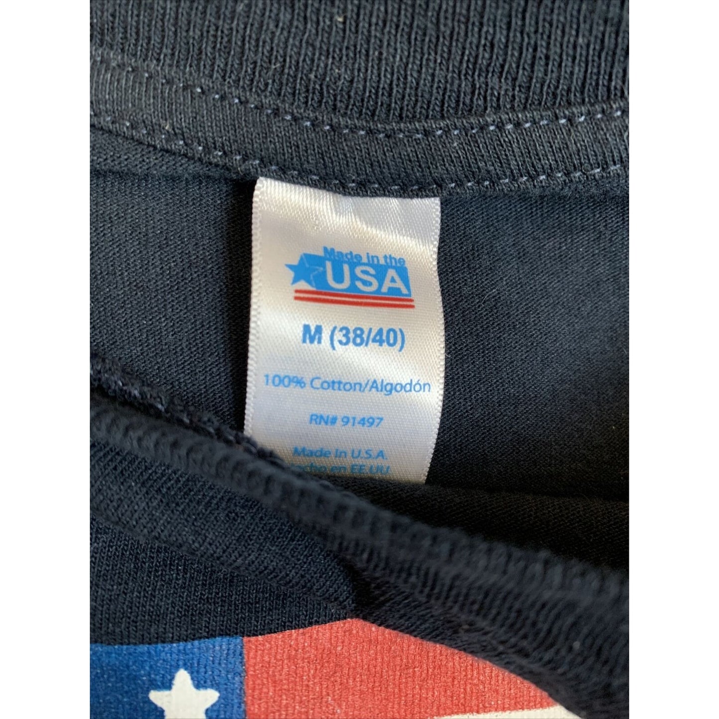 Made in America 2015 American Flag Short Sleeve t-shirt Red Size 2XL Made in USA