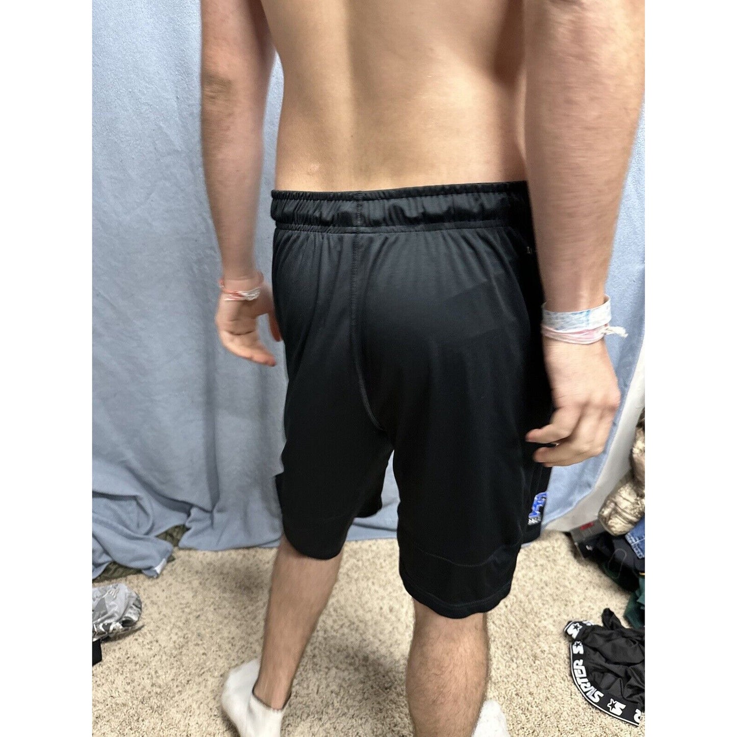 Men’s Nike Black XL Usafa Air Force Academy Football Shorts No Pockets