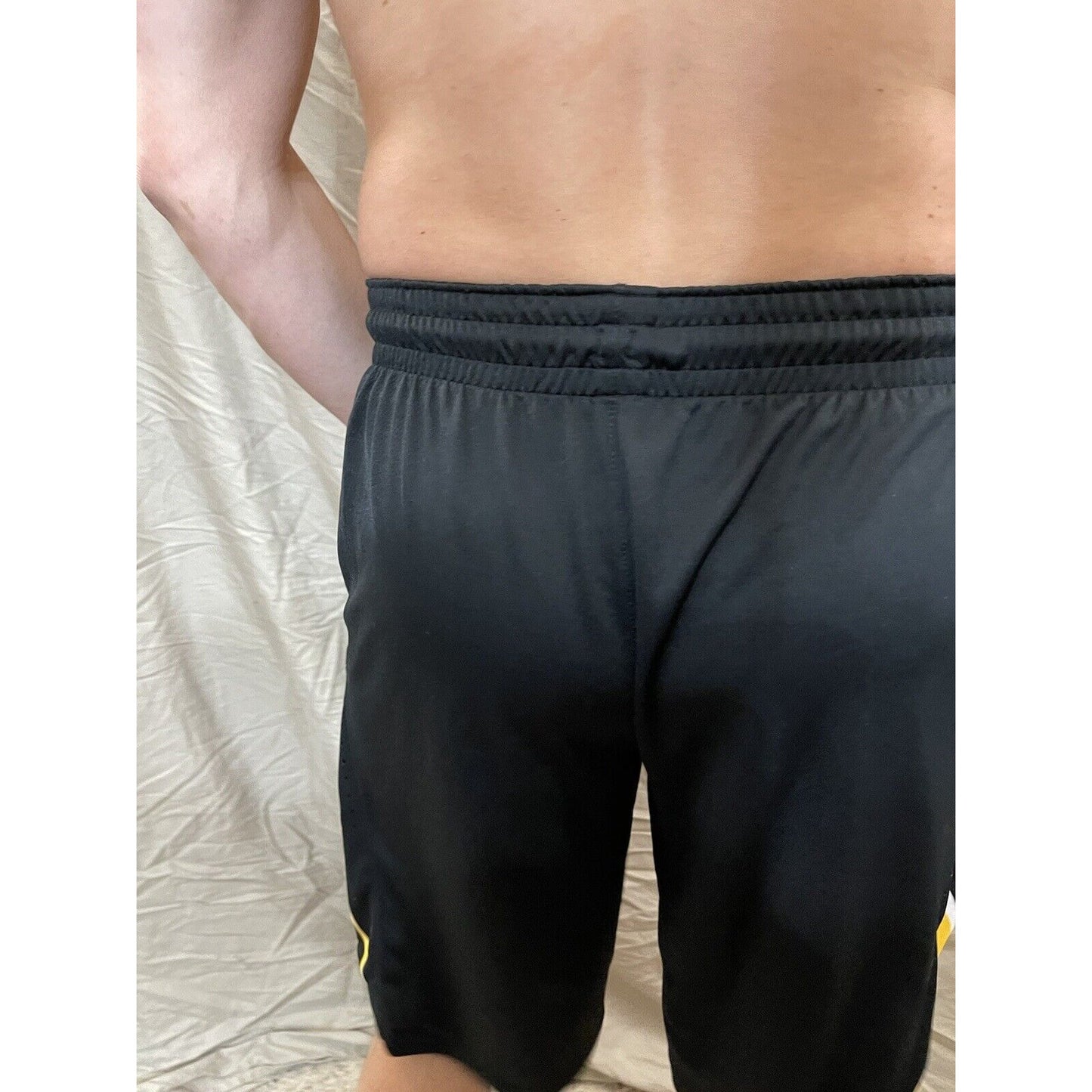 men's black nike dri-fit medium iowa shorts