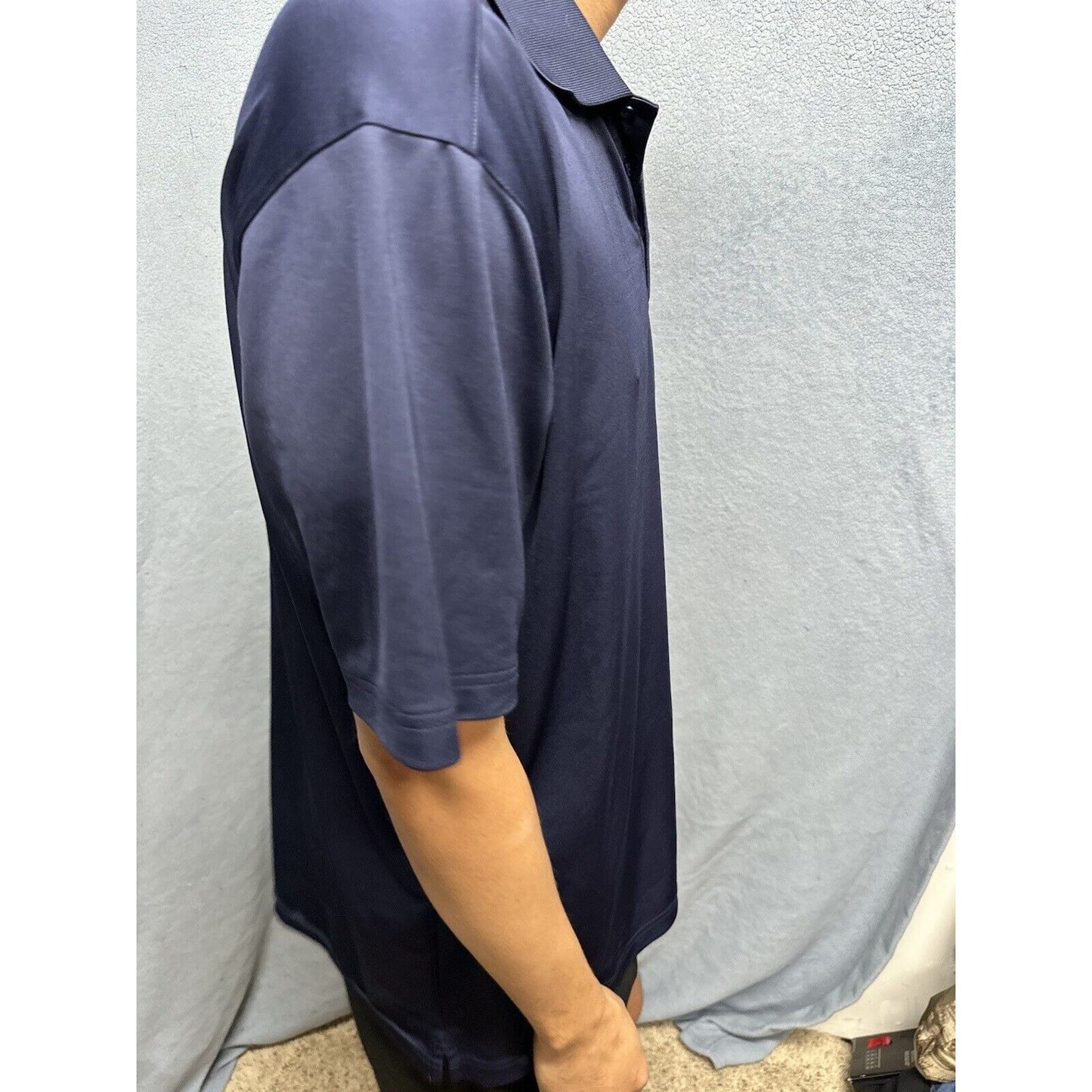Men’s Dark blue XL Under Armour Loose Polo Shirt University Of Rochester 1850