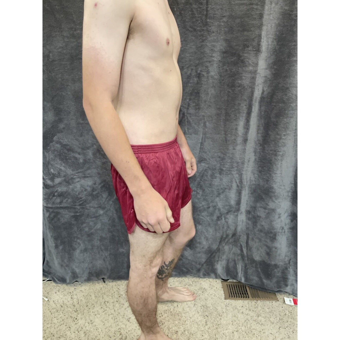 men's soffe ranger panties XL Garnet maroon shorts