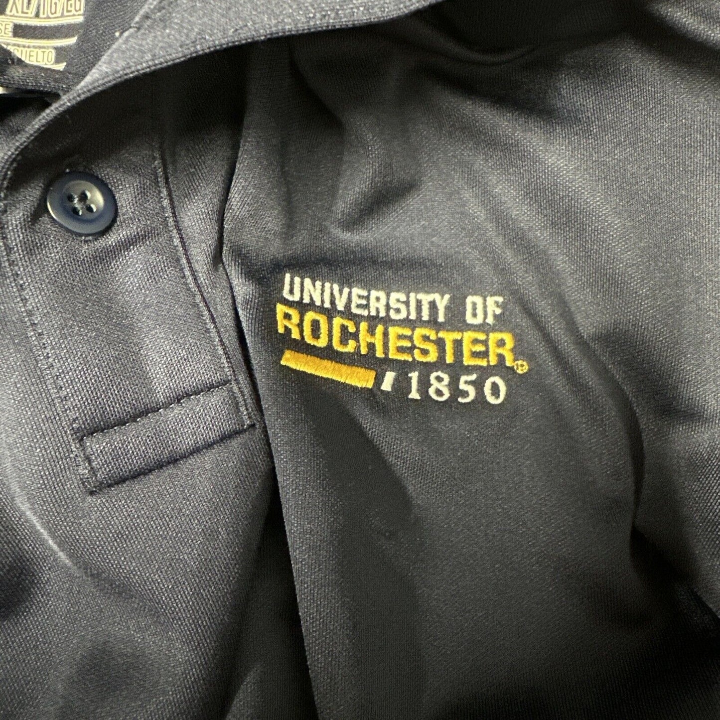 Men’s Dark blue XL Under Armour Loose Polo Shirt University Of Rochester 1850