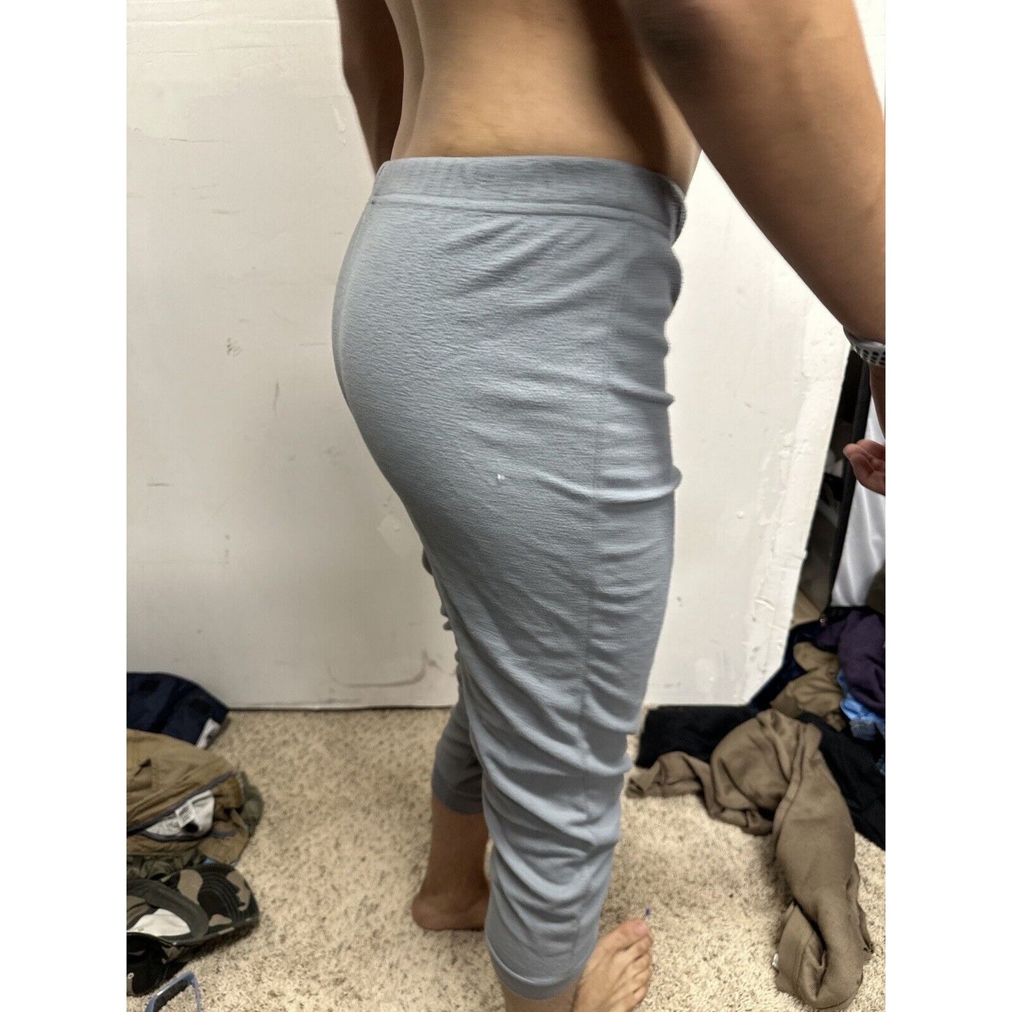 Boy’s 10-12 Fortnite Gray Sweat Pants Pajama Bottoms No Pockets